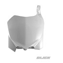 RACETECH Numberplate CRF450 09-12 / 250 10-13 SILVER