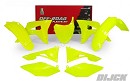 RACETECH Plastic Kit CRF250 18 / 450 17-18 Fluor Yellow
- Front NUmberplate Fluor Yellow
- Side Panels Fluor Yellow
- Radiator Scoops Red/Black
- Front Fender Fluor Yellow
- Rear Fender Fluor Yellow
- Airboxcovers Fluor Yellow