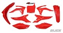 RACETECH Plastic Kit CRF250 14-17 / CRF450 13-16 RED