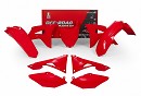RACETECH Plastic Kit CRF250 18 / CRF450 17-18 RED
- Front Numberplate Red
- Side Panels Red
- Radiator Scoops Red
- Front Fender Red
- Rear Fender Red
- Airboxcovers Red