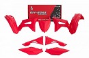 RACETECH Plastic Kit CRF250 19-20 / CRF450 19-20 Red Colour
- Front Numberplate Red 
- Side Panels Red 
- Radiator Scoops Red 
- Front Fender Red 
- Rear Fender Red 
- Airboxcovers Red