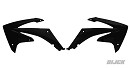 RACETECH Radiator Scoops CRF450 09-12 / CRF250 10-13 BLACK