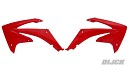 RACETECH Radiator Scoops CRF450 09-12 / CRF250 10-13 RED