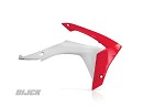 RACETECH Radiator Scoops CRF450 13-16 /CRF250 14-17 RED/WHITE