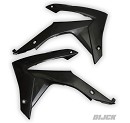 RACETECH Radiator Scoops CRF450 13-16 / CRF250 14-17 BLACK