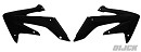 RACETECH Radiator Scoops CRF250 04-09 BLACK