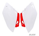 RACETECH Side Panels CRF450 07-08 WHITE/RED