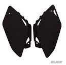 RACETECH Side Panels CRF450 07-08 BLACK