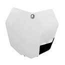 RACETECH Front Number Plate HVA TC/FC 125/250/300/350/450 14-16 WHITE