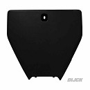 RACETECH Front Number Plate HVA TC/FC 16-18 / TE/FE 17-18 BLACK