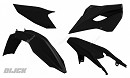RACETECH Plastic Kit HVA TE/TC/FE/FC 125/250/300/450/501 2014 BLACK (4-pcs)