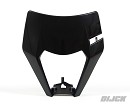 UFO Front Headlight Replacement Mask EXC/EXC-F 17-19 Black