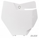 RACETECH Numberplate SX+F 16-18 WHITE