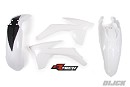 RACETECH Plastic Kit SX/SXF 11-12 WHITE
- Front Fender White
- Rear Fender White
- Radiator Scoops White