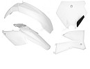 RACETECH Plastic Kit All SX/F 05-06 / EXC/EXCF 05-07 WHITE
- Front Fender White
- Rear Fender White / Side Panels White
- Radiator Scoops White
- Front Number Plate White