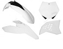 RACETECH Plastic Kit SX/F 07-10 WHITE
- Front Fender White
- Rear Fender White / Side Panels White
- Radiator Scoops White
- Front Number Plate White