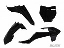 RACETECH Plastic Kit SX65 16-24 / MC65 21-24 BLACK
- Front Fender Black
- Rear Fender/Side Panels Black
- Radiator Cover Black
- Front Number Plate Black