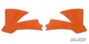 RACETECH Radiator Scoops SX65 02-08 ORANGE