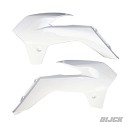 RACETECH Radiator Scoops SX85 13-17 WHITE