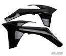 RACETECH Radiator Scoops SX/SXF 11-12 EXC/F 12-13 BLACK