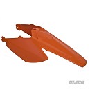 RACETECH Rear Fender+ Side Panels SX85 04-12 ORANGE