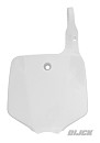 RACETECH Numberplate KX65 00-23 WHITE