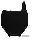 UFO Numberplate KX125/250 03-08 / KXF250 04-08 / KXF450 06-08 / RMZ250 04-06 BLACK