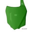 RACETECH Front Number Plate KX85 14-23 GREEN