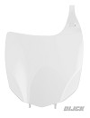 RACETECH Front Numberplate KX250/450F 09-12 WHITE
