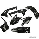RACETECH Plastic Kit KXF250 17-20 BLACK