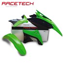 RACETECH Plastic Kit KX450F 12-14 OEM 2012
Front Fender Green
Rear Fender Green
Radiator Scoops Green/Black
Side Panels White
Number Plate White