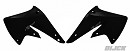 RACETECH Radiator Scoops KXF250 04-05 BLACK