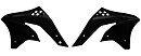 RACETECH Radiator Scoops KXF250 06-08 BLACK