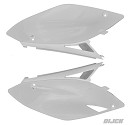 RACETECH Side Panels KXF250 09-12/450 09-11 WHITE