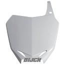 RACETECH Numberplate RMZ450 08-17 / RMZ250 10-17 WHITE