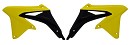 RACETECH Radiator Scoops RMZ450 08-17 YELLOW/BLACK