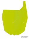 RACETECH Front Numberplate YZ125/250 15-20 / YZF250 10-18 / YZF450 10-17 FLUOR YELLOW
