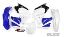 RACETECH Plastic Kit YZ450F 10-13 BLUE/WHite
- Side Panels White
- Lower Radiator Scoops White
- Upper Radiator Scoops Blue
- Front Fender Blue
- Rear Fender White
- Front number Plate White