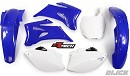 RACETECH Plastic Kit YZ250/450F 06-09
- Front Fender Blue
- Rear Fender Blue
- Side Panels White
- Radiator Scoops Blue
- Front Number Plate White