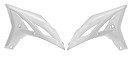 RACETECH Radiator Scoops YZF250 10-13 WHITE