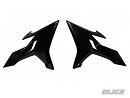 RACETECH Radiator Scoops Revolution Kit YZ125/250 02-21 BLACK