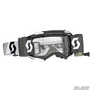 SCOTT Roll-Off Goggle Fury WFS Black/White