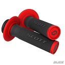 SCOTT SXII Lock On Grips Black Red 2T+4T