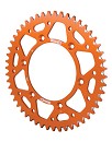 SUPERSPROX Rear Sprocket KTM 125-530 91-17 + HVA TC/TE/FC/FE 14-17 53T ORANGE