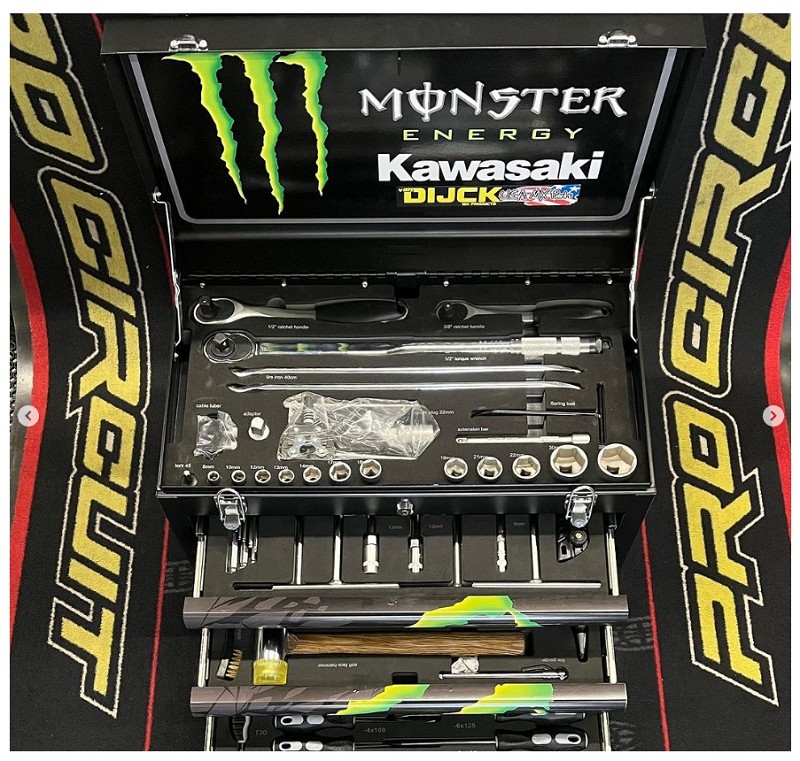 Mx Tool Box Racing Gereedschap > MX Toolbox 65 Pieces For Motocross Monst - Van Dijck MX