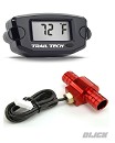 TRAIL TECH TTO Engine Temperature Meter BLACK 16mm Radiator Hose Sensor