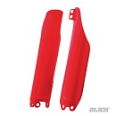 UFO Fork Protectors CR125/250 90-07 / CRF250/450 04-18 / CRF250X/450X 04-18 PINK/RED