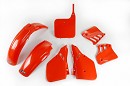 UFO Plastic Kit CR125 87-88 OEM RED