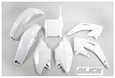 UFO Plastic Kit CR125/250 04-08 WHITE