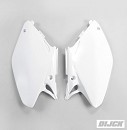 UFO Side Panels CR125/250 05-08 WHITE